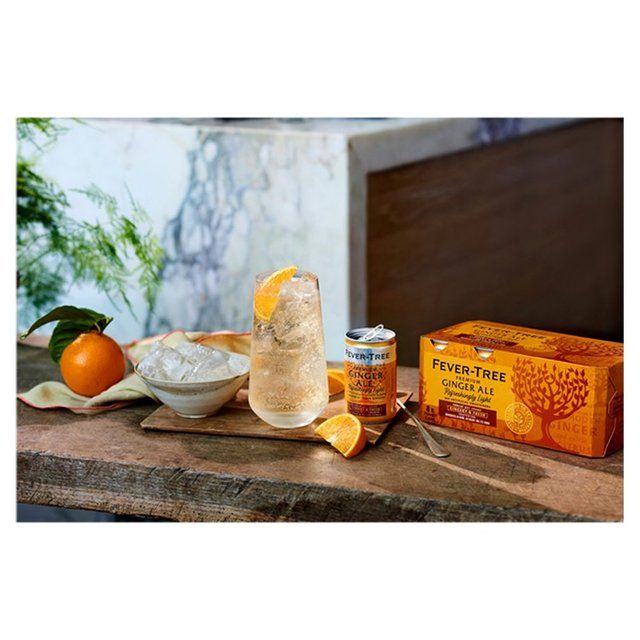 Fever-Tree Refreshingly Light Ginger Ale Cans