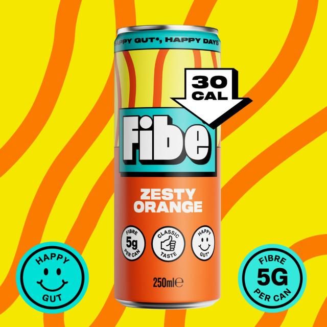 Fibe Zesty Orange   4 x 250ml