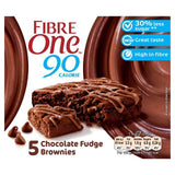 Fibre One 90 Calorie Chocolate Fudge Brownie Bars   5 x 24g