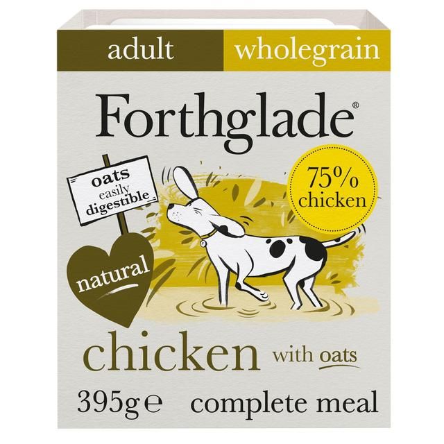 Forthglade Complete Adult Wholegrain Chicken with Oats &amp;amp; Veg   395g