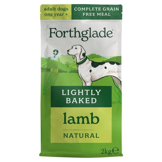 Forthglade Lightly Baked Natural Dry Dog Food Lamb with Sweet Potato   2kg