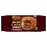 Fox&amp;rsquo;s Biscuits Fabulous Indulgent Centre Triple Chocolate Cookies 160g