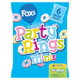 Foxs Biscuits Party Rings Minis Multipack   6 per pack