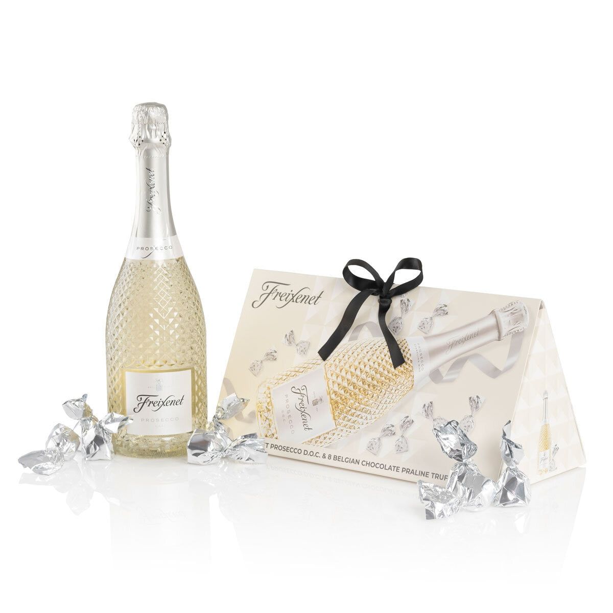 Freixenet Prosecco 75cl &amp;amp; Belgian Chocolate Handbag Gift