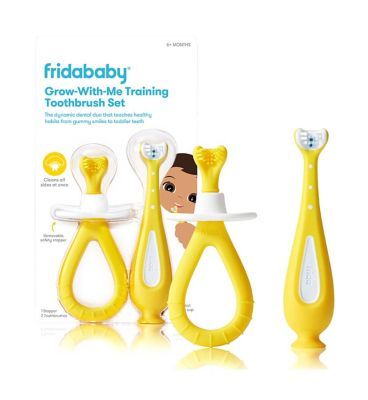 Frida Baby Grow-With-Me-Training Toothbrush Set