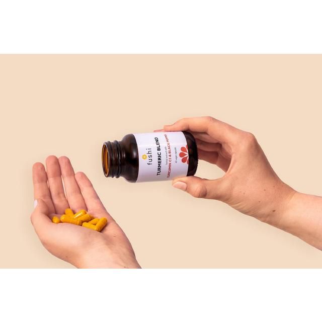 Fushi Tumeric C3 &amp;amp; Bioperine Extract Supplement Capsules