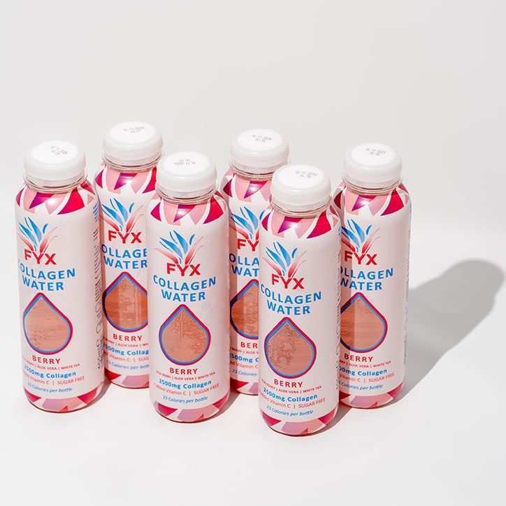 FYX Collagen Water Lemon &amp;amp; Lime 6x 400ml