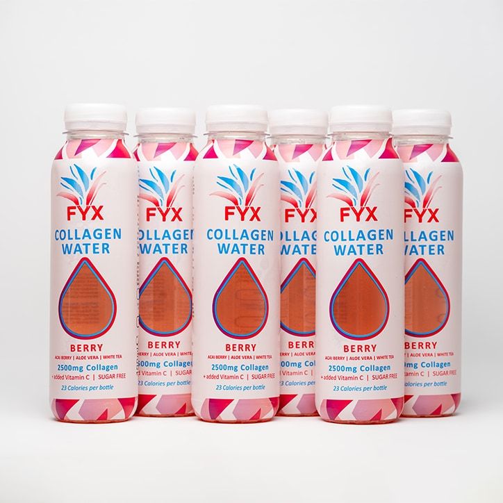 FYX Collagen Water Lemon &amp;amp; Lime 6x 400ml