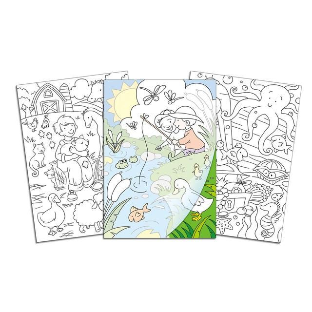 Galt Tracing &amp;amp; Colouring Book 3yrs+