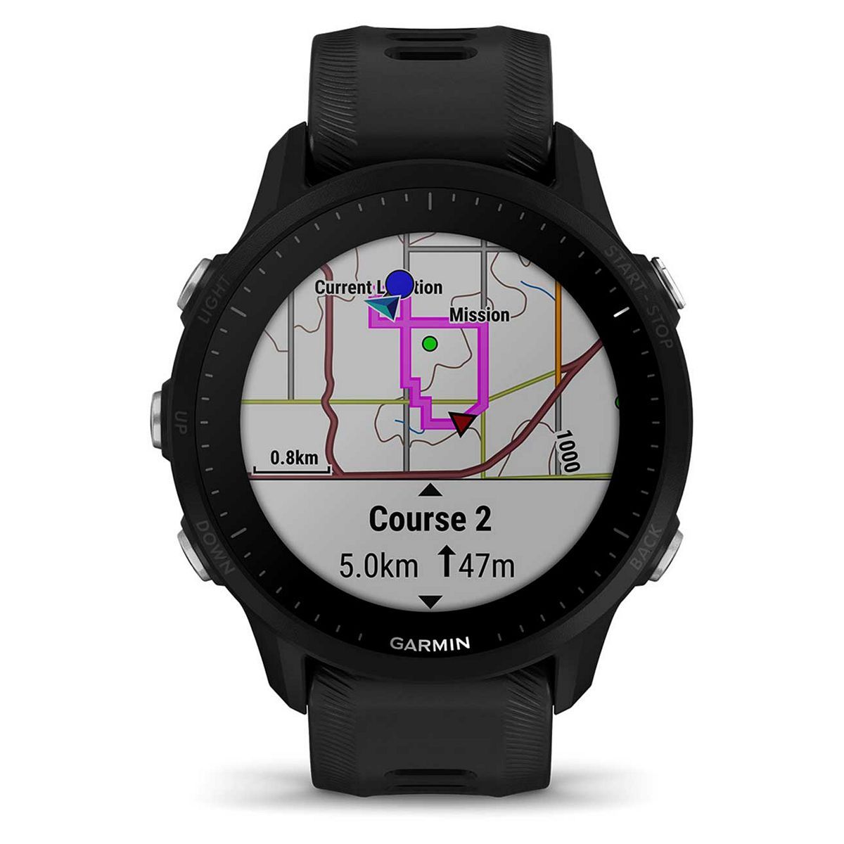 Garmin Forerunner&amp;reg; 955 Smartwatch- Black