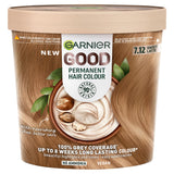 Garnier Good Permanent No Amonia &amp;amp; Shea Butter Formula 100% Grey Coverage 7.12 Sweet Latte Hair Dye