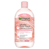 Garnier Micellar Rose Water Facial Cleanser for Dull Skin Cleanse &amp;amp; Glow