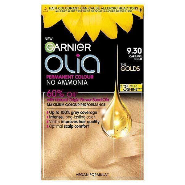 Garnier Olia 5.15 Frosted Chocolate Brown Permanent Hair Dye Caramel Gold 930
