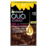 Garnier Olia 5.15 Frosted Chocolate Brown Permanent Hair Dye Rich Chocolate Brown 5.35