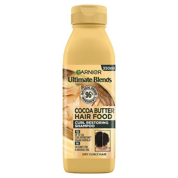 Garnier Ultimate Blends Hair Food Cocoa Butter Shampoo