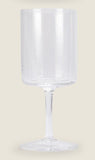 George Home Clear Bubble Wine Glass