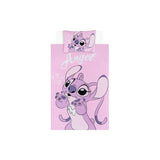 George Home Disney Lilo &amp;amp; Stitch Angel Reversible Duvet Set - Single