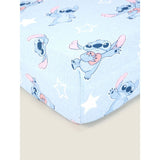 George Home Disney Stitch Cot Bed Fitted Sheet