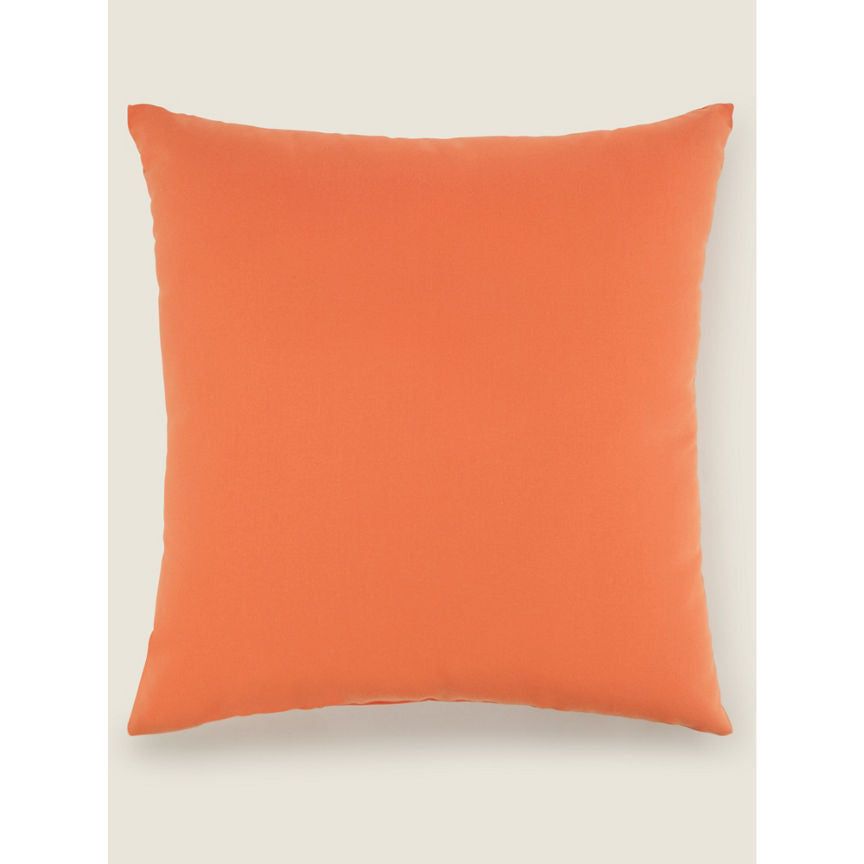 George Home Orange Plain Indoor &amp;amp; Outdoor Cushion