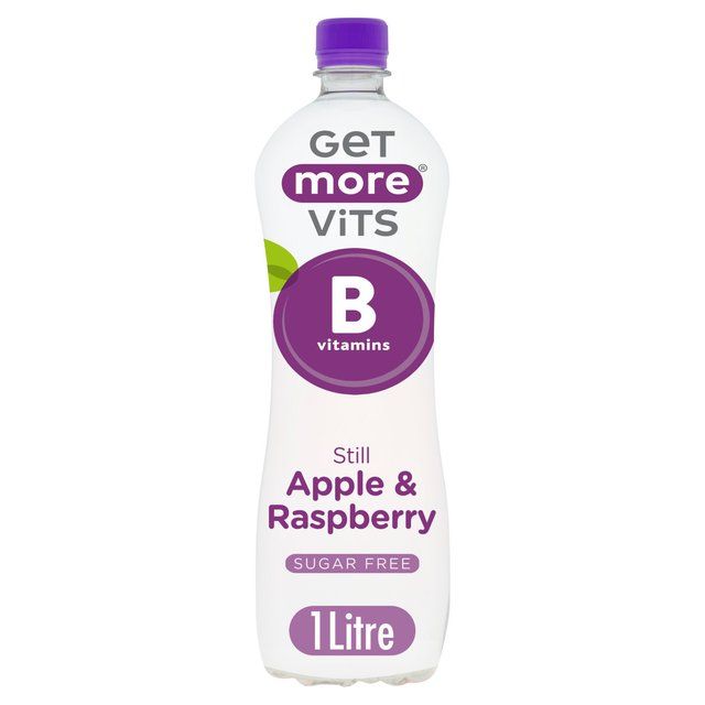 Get More B-Vitamins Still Water Apple &amp;amp; Raspberry   1L