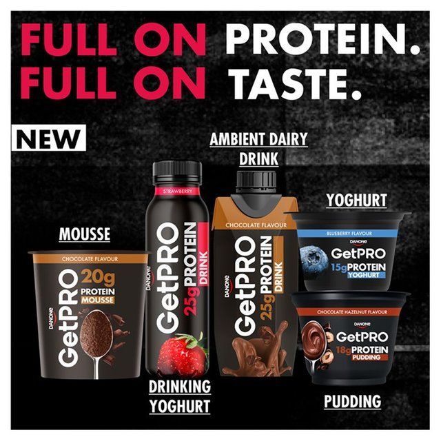 GetPRO Chocolate High Protein Mousse   200g