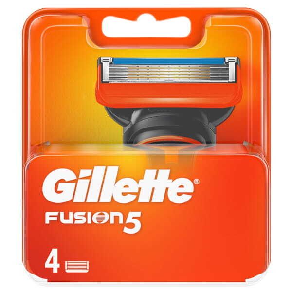 Gillette Fusion5 Men&amp;rsquo;s Razor Blade Refills, 4 Count