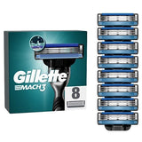 Gillette Mach3 Men&amp;rsquo;s Razor Blade Refills, 8 Count