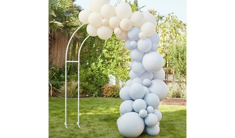 Ginger Ray Blue &amp;amp; Cream Balloon Arch
