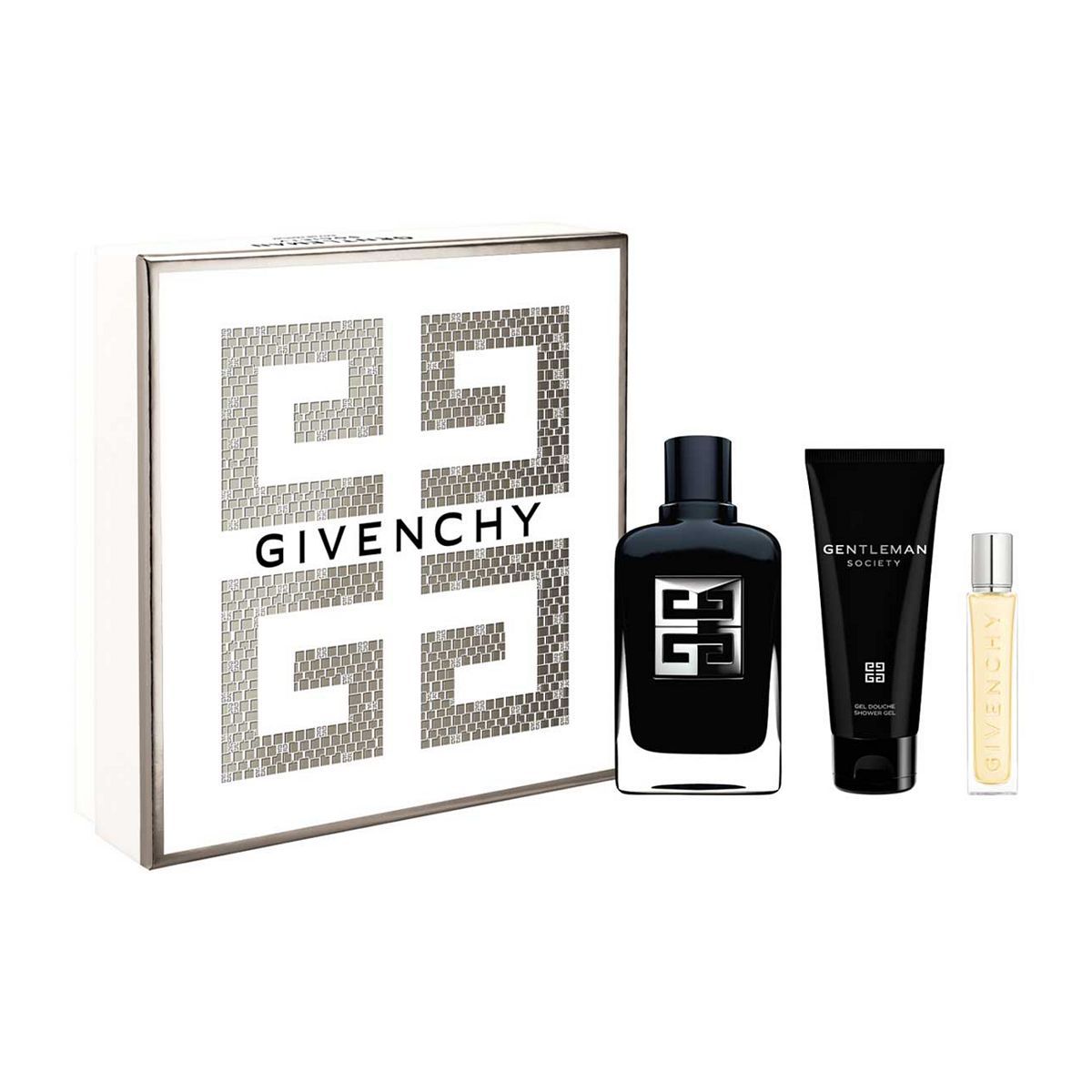Givenchy Gentleman Society Eau De Parfum 100ml With Shower Gel &amp;amp; Travel Spray