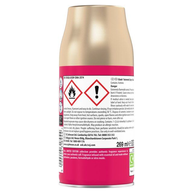 Glade Automatic Spray Refill Cherry Air Freshener   269ml