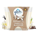 Glade Large Candle Vanilla Blossom Air Freshener   224g