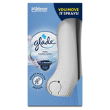 Glade Sense &amp;amp; Spray Autospray Diffuser &amp;amp; Refill Clean Linen Air Freshener