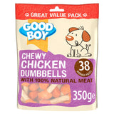 Good Boy Pawsley &amp;amp; Co Chewy Chicken Dumbbells Dog Treats 350g