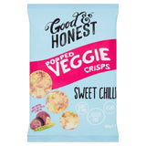 Good &amp;amp; Honest Popped Veggie Chickpea Sweet Potato Pea Sweet Chilli   85g