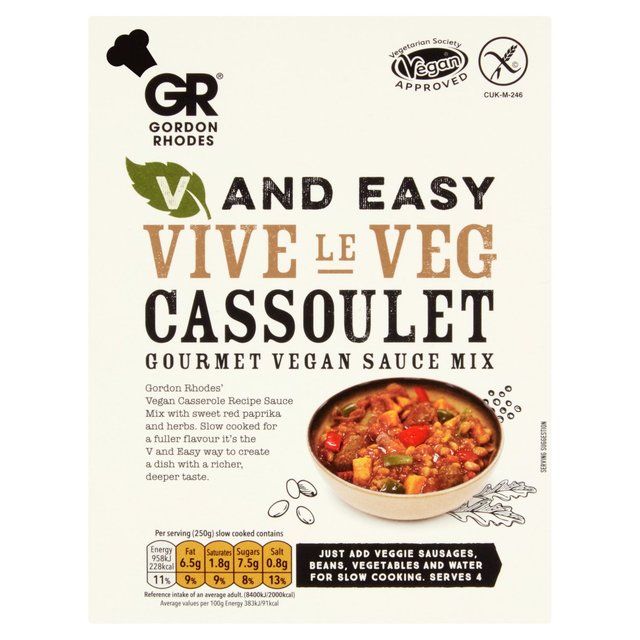 Gordon Rhodes V &amp;amp; Easy Vive Le Veg Cassoulet   75g