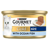 Gourmet Gold Pate Ocean Fish Wet Cat Food    85g