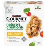 Gourmet Nature's Creations Poultry Wet Cat Food   8 x 85g