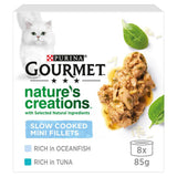 Gourmet Nature's Creations Slow Cooked Mini Fillets Fish Selection in Gravy