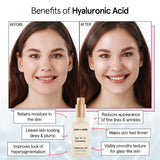 Grace &amp;amp; Stella Hyaluronic Acid Serum - Vegan - 50 ml