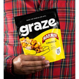 Graze Marmite Mixed Vegan Sharing Snacks   100g
