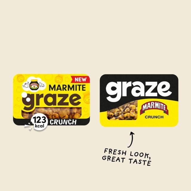 Graze Vegan Marmite Crunchy Mixed Snacks   28g