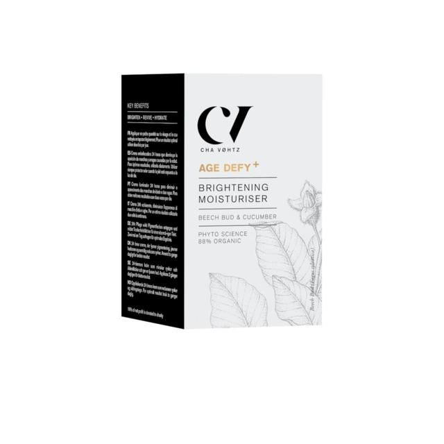 Green People Brightening Moisturiser Age Defy+ By Cha Vohtz Vegan   30ml