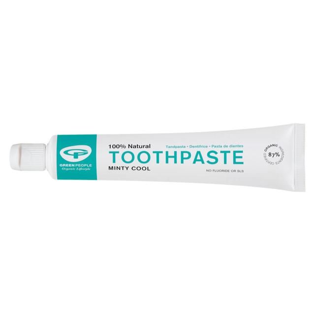 Green People Mint Cool Organic Toothpaste   50ml