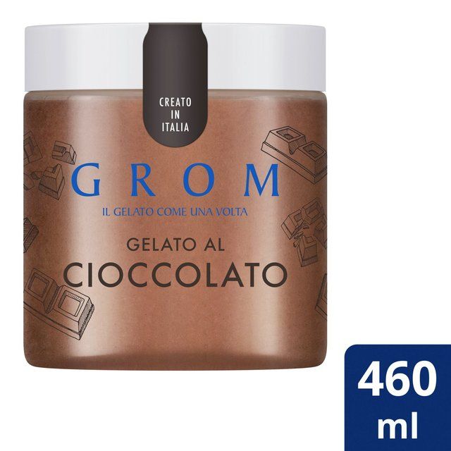Grom Chocolate Gelato Ice Cream Tub   460ml