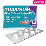 Guardium Acid Reflux Control Tabs Heartburn Indigestion   14 per pack