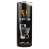 Guinness Pint Glass and Bottle Opener