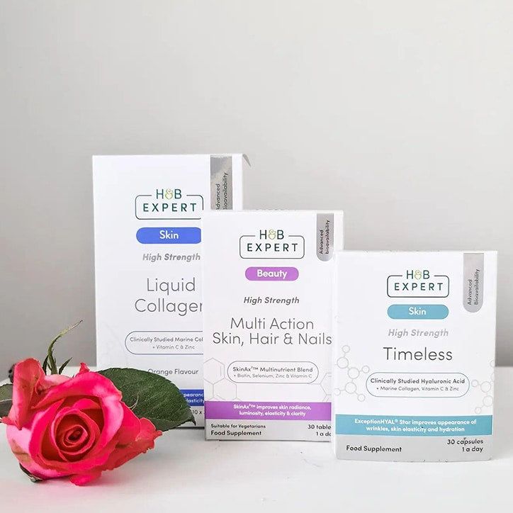 H&amp;amp;B Expert Marine Collagen Orange Liquid 10 Sachets