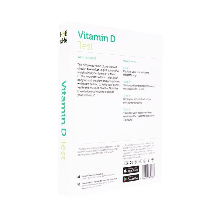 H&amp;amp;B&amp;amp;Me Vitamin D Blood Test
