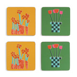 Habitat Designs in Mind Coasters 4pk