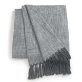 Habitat Grey Recycled Throw 150x200
